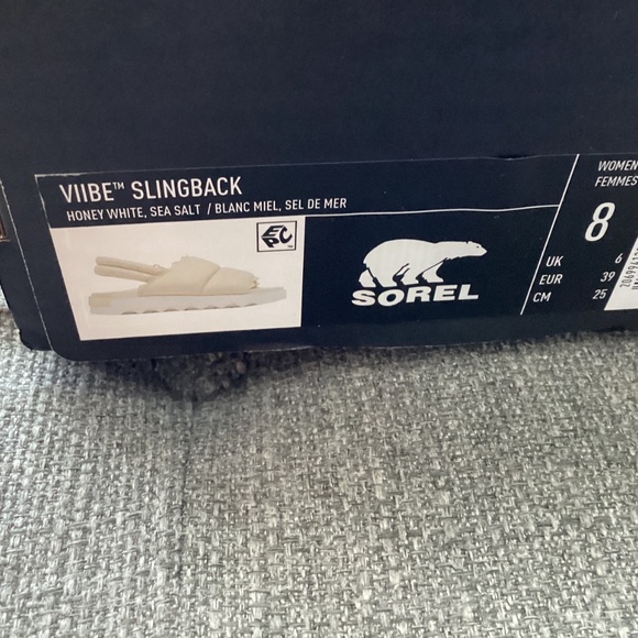 SOREL Viibe Slingback Sandal (Women), size 8 - Picture 4 of 11